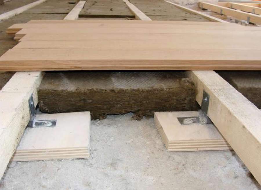 Шумоизоляция потолка в доме с деревянными перекрытиями и материалы для звукоизоляции