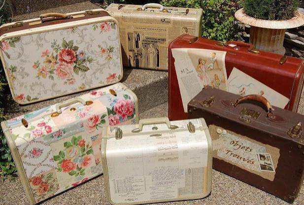 6 интересных идей, как использовать старый чемодан в интерьере