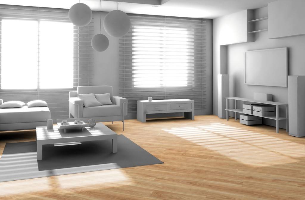 Серый ламинат в интерьере — преимущества и характеристики покрытия, фото дизайнов интерьера