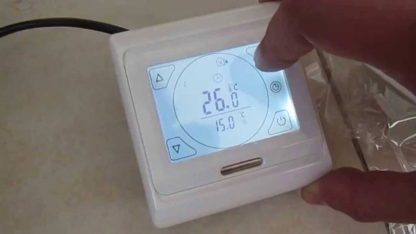Типы термостатов и датчиков электрического теплого пола