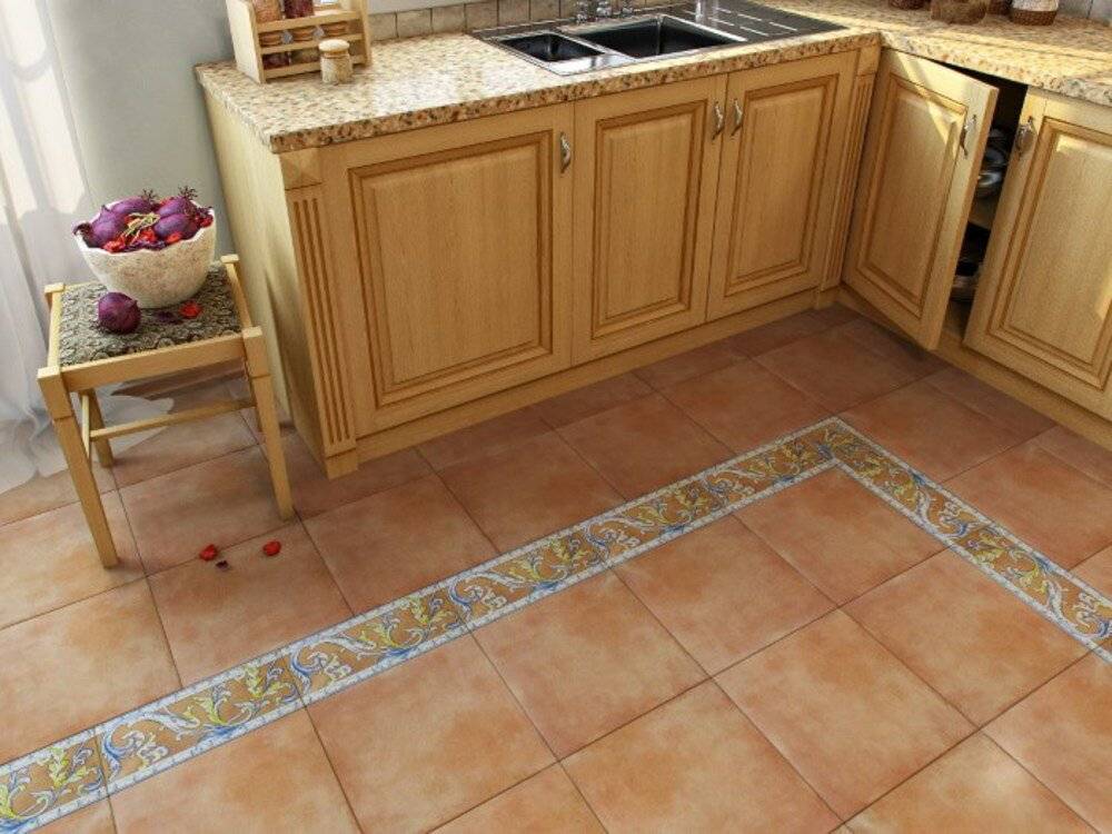 Ремонт на кухне. кафельная плитка на полу – большая ошибка
