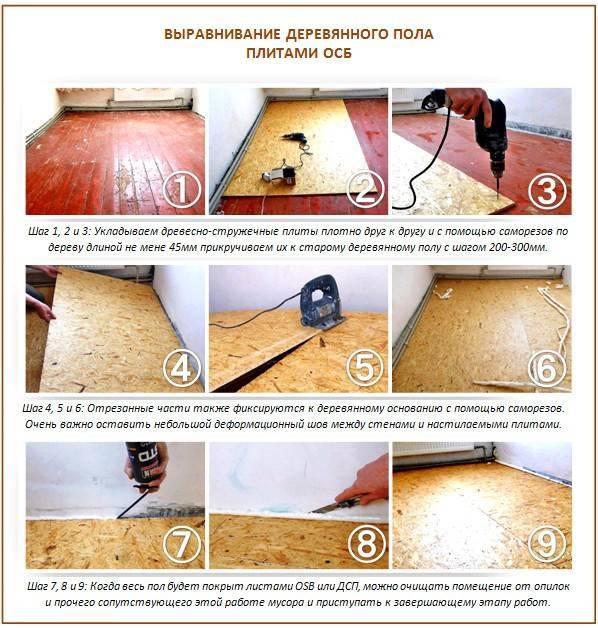Как выровнять деревянный пол под ламинат – способы из практики мастеров