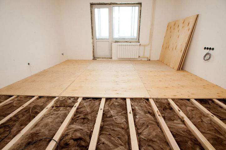 Толщина фанеры на деревянный пол: укладка подложки, как стелить без клея, настил в доме, как класть покрытие