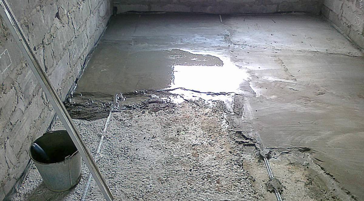 Как правильно сделать стяжку