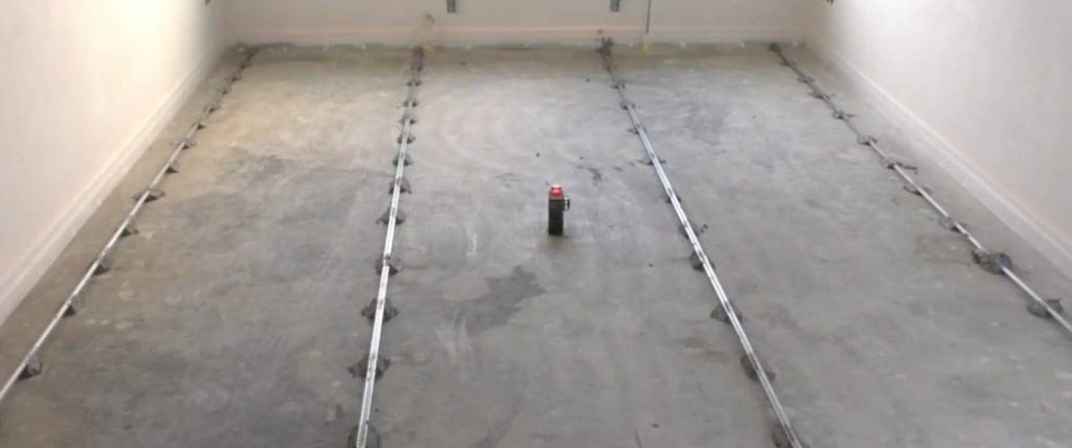 Стяжка пола своими руками в новостройке – начинаем с нуля