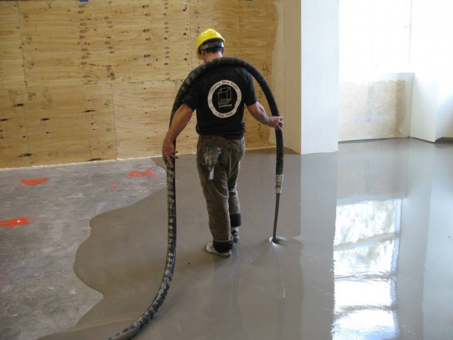 Самовыравнивающиеся полы своими руками