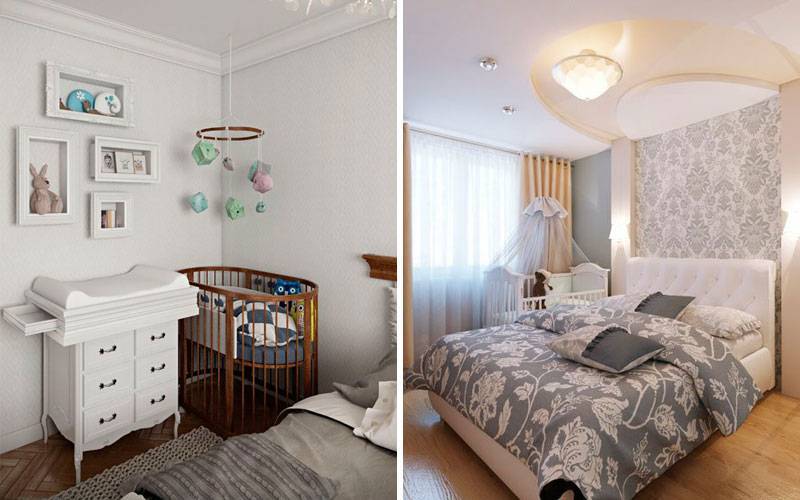 Куда поставить детскую кроватку в однокомнатной квартире: решение найдено