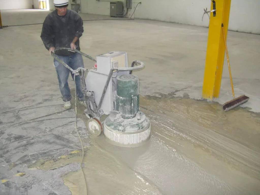 Шлифовка бетона: технологии и инструменты