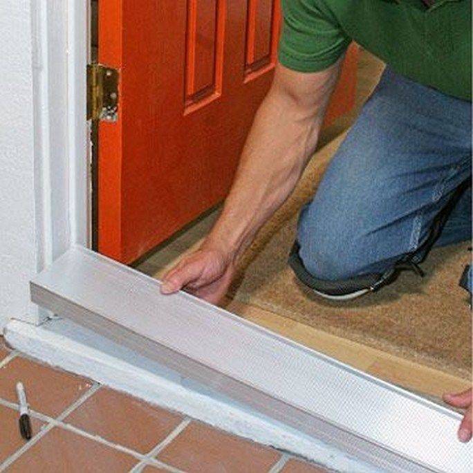 Как убрать пороги межкомнатных дверей? - ремонт