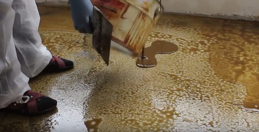 Декоративный наливной пол: устройство, виды, инструкция по монтажу