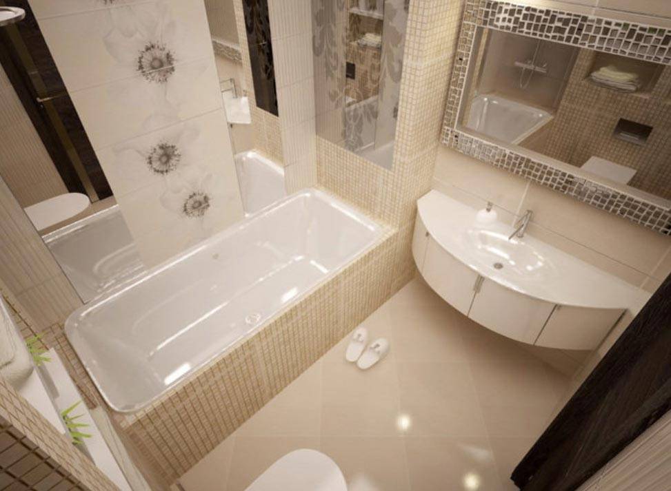 Фото-примеры оформления и декора ванной комнаты плиткой: 7 идей по комбинированию