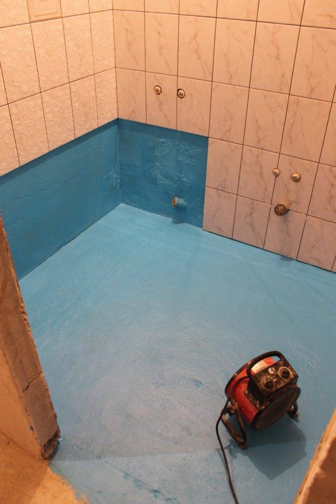 Гидроизоляция деревянного пола в ванной комнате под плитку