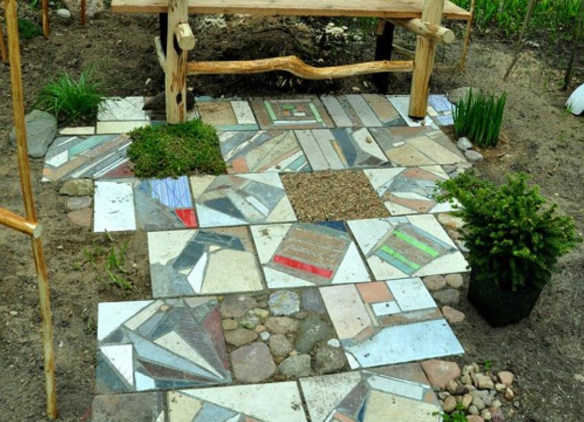 Что можно сделать из остатков плитки: подборка идей на фото