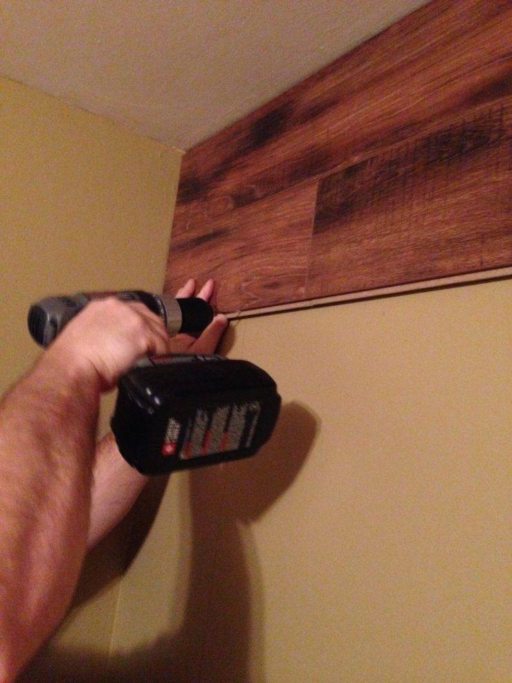 Укладка ламината на стену своими руками пошаговая инструкция