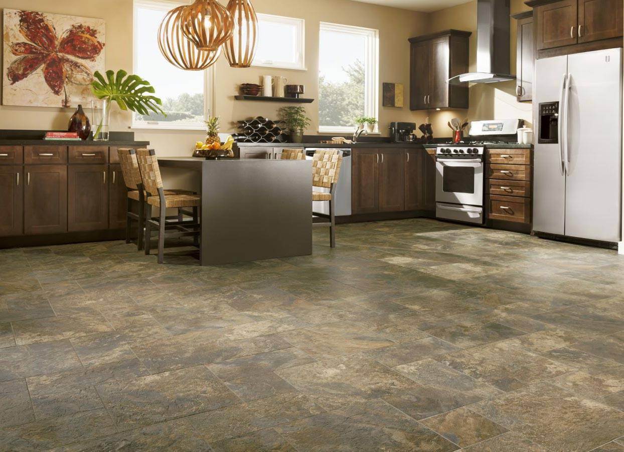 Чем покрыть пол на кухне в квартире