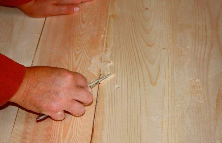 Как класть линолеум на деревянный пол