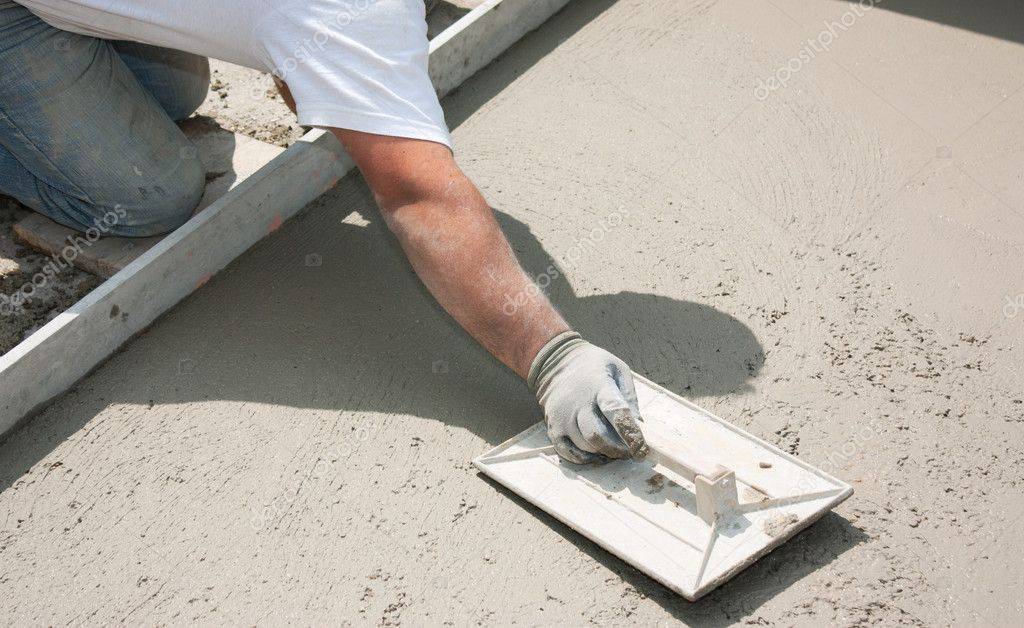 Железнение бетона в домашних условиях