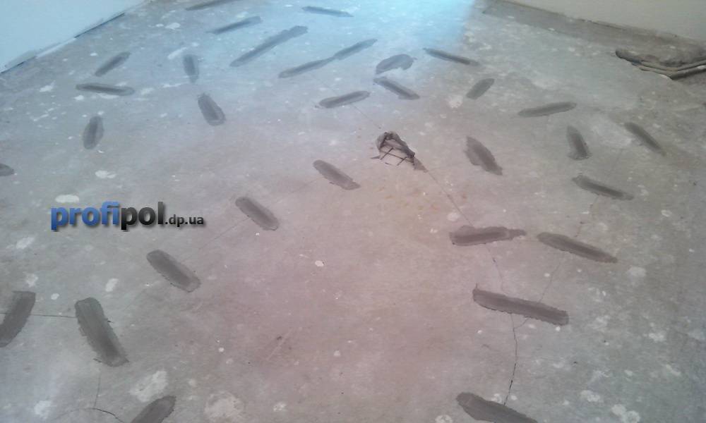 Трещины в стяжке пола