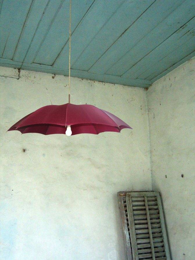 Из старого зонта