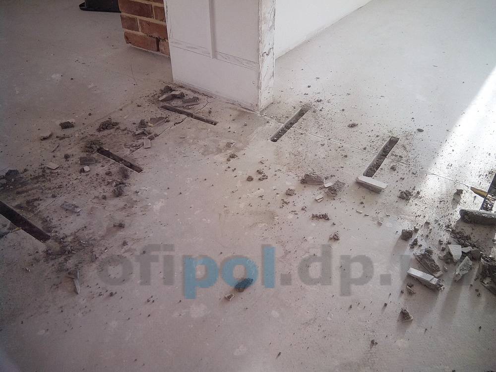 Трещины в стяжке пола