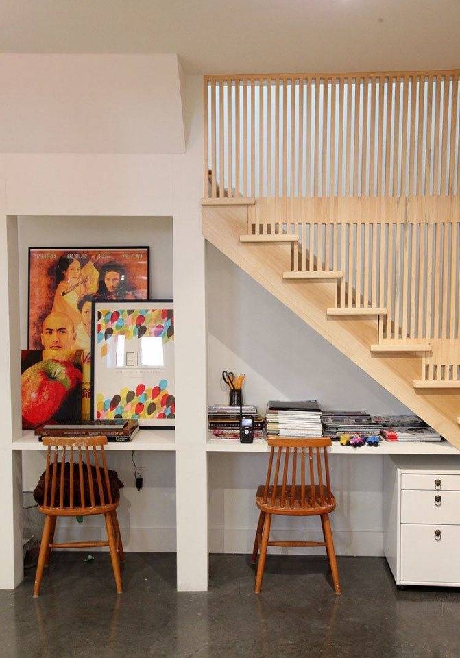 Идеи как использовать пространство под лестницей: 90 фото лучших решений и особенности лучших сочетаний дизайна
