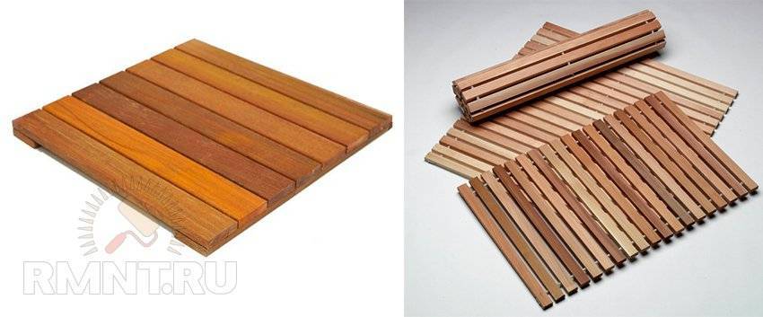 Пол в парилке - варианты устройства и пошаговая инструкция!