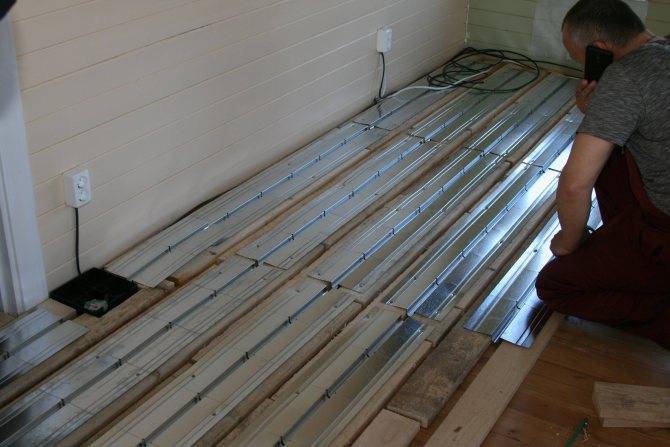 Тёплый пол под ламинат на деревянный пол: особенности, подробный обзор