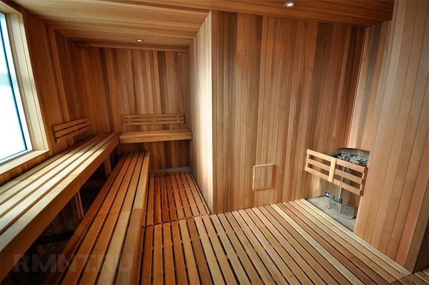 Полы в парилке своими руками