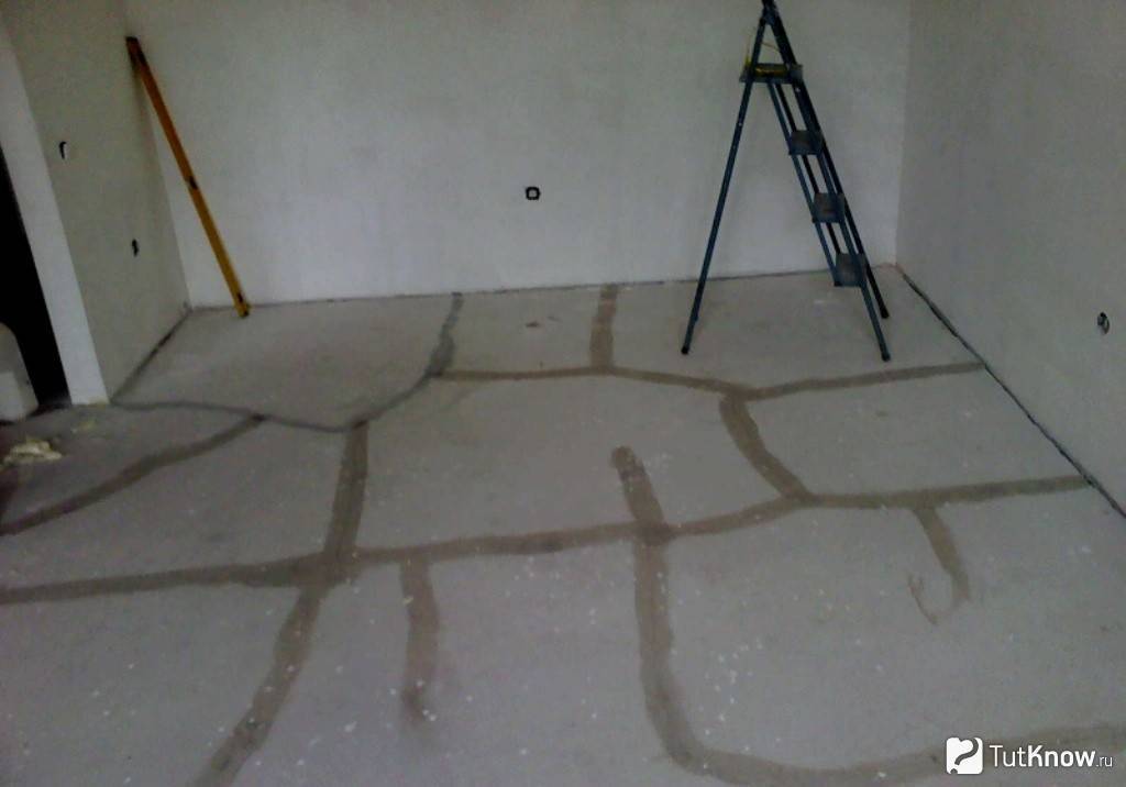 Ремонт бетонной стяжки своими руками: убираем выбоины, трещины и отслоения