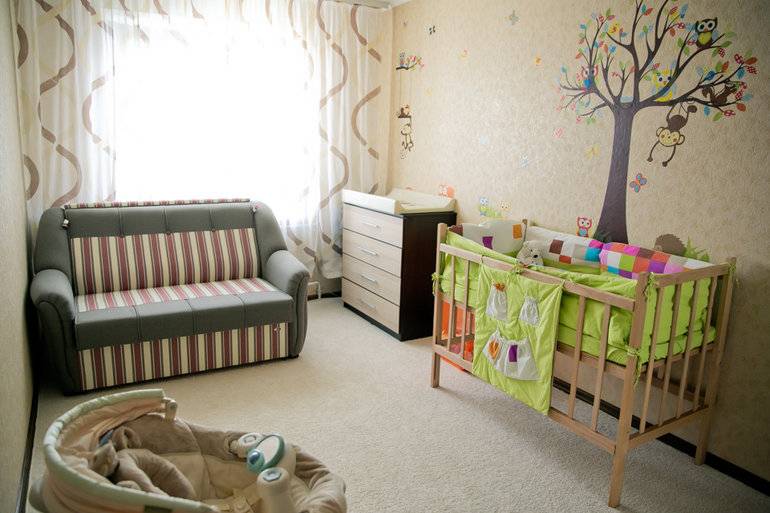 Как поставить детскую кроватку в спальне родителей: фото, идеи, советы дизайнера