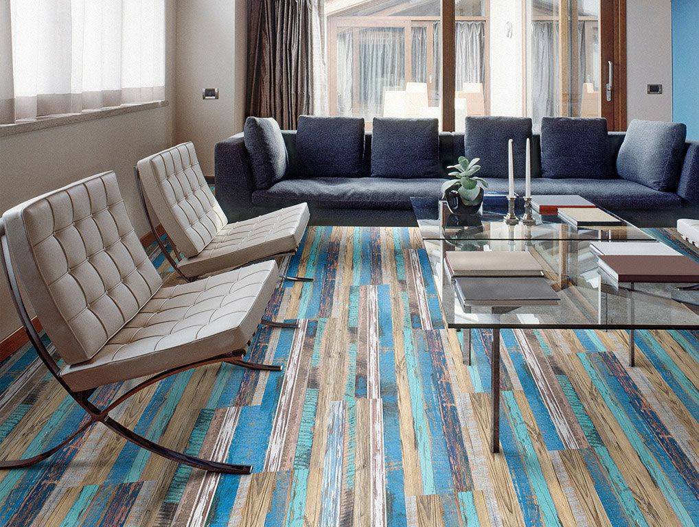 Светлый пол в интерьере - выбор материала, примеры, монтаж