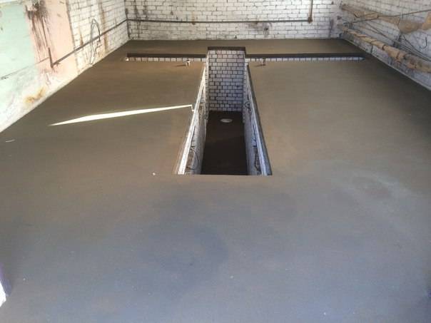 Устройство бетонного пола в гараже: технология заливки бетоном