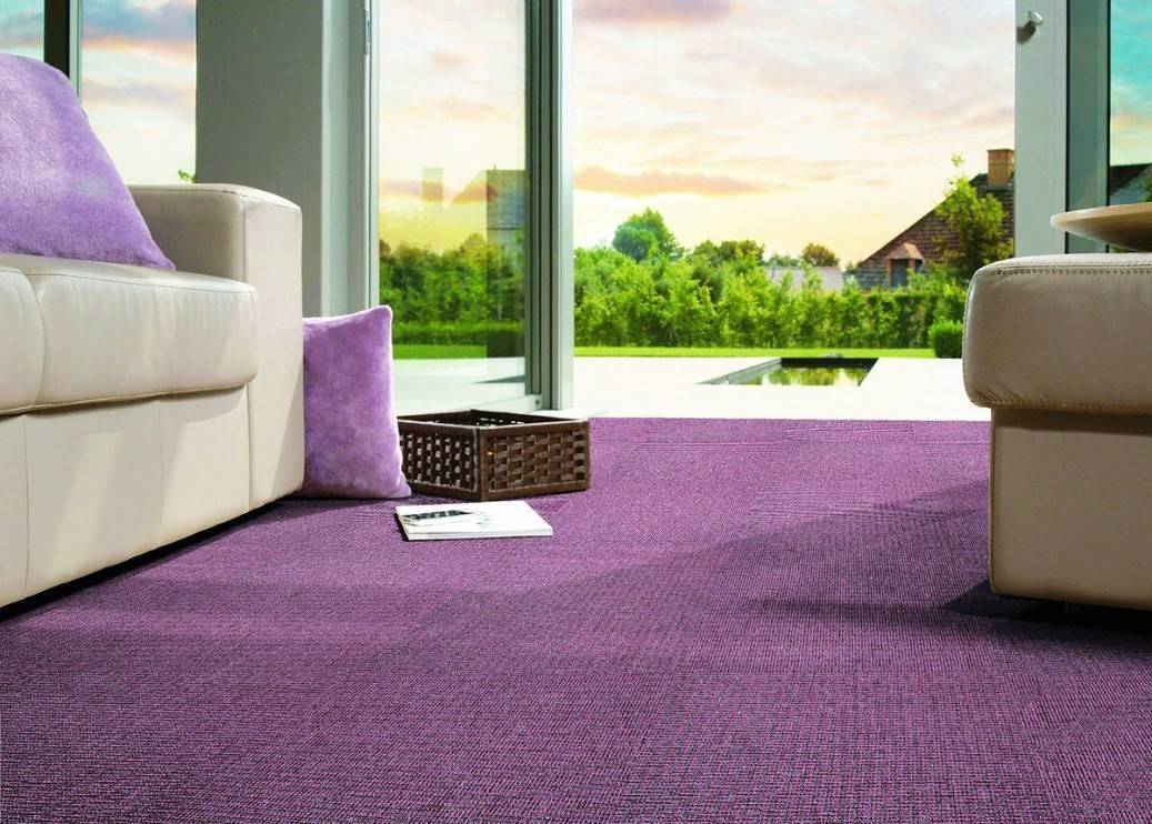 Ковровое покрытие для комнаты: напольный ковролин для дома, виды и укладка, фото и видео