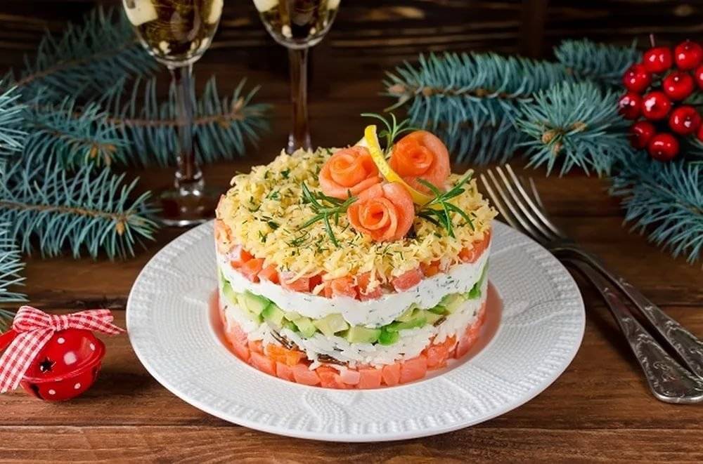 Салат на рождество. 8 рецептов вкусных салатов к светлому празднику
