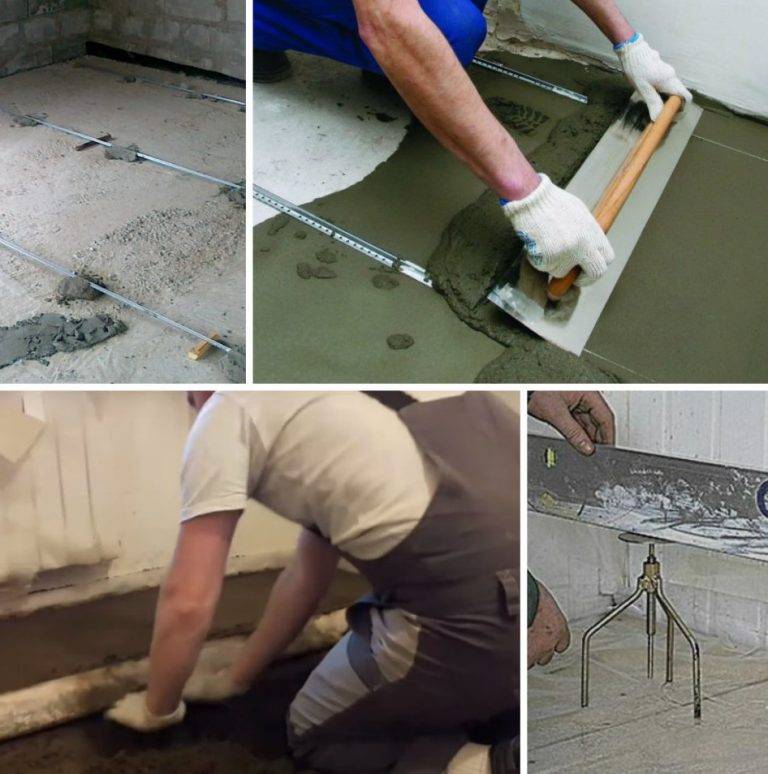 Практические рекомендации, чем и как выровнять бетонный пол