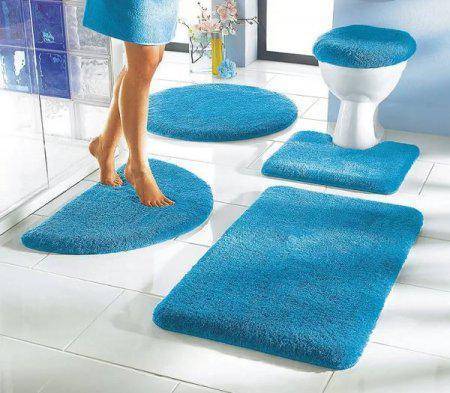 Ковер в ванную комнату: гид по материалам, размерам и уходу | текстильпрофи - полезные материалы о домашнем текстиле