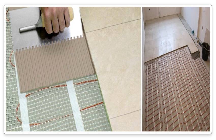 Маты под теплый пол - виды, как выбрать и уложить своими руками!