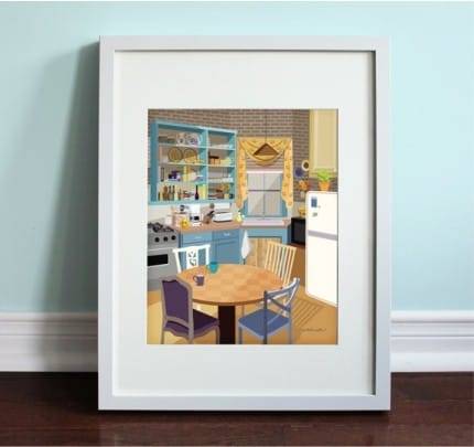 6 деталей знаменитой кухни сериала «Друзья», которые можно повторить и в своей квартире
