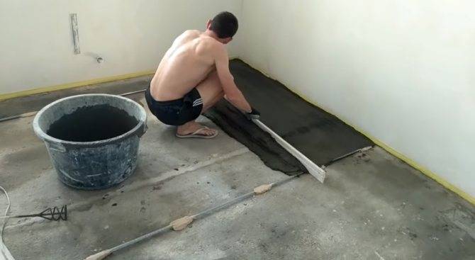Пол в гараже: виды половых покрытий, пошаговая инструкция заливки бетонного пола своими руками