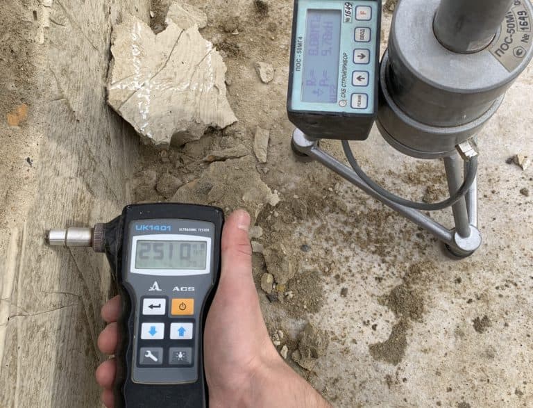 Проверка прочности бетона: основные методы определения и измерения | блог о бетоне