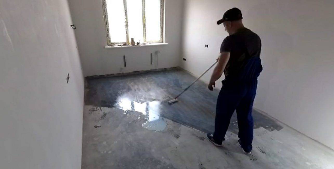 Стяжка пола своими руками в новостройке – начинаем с нуля