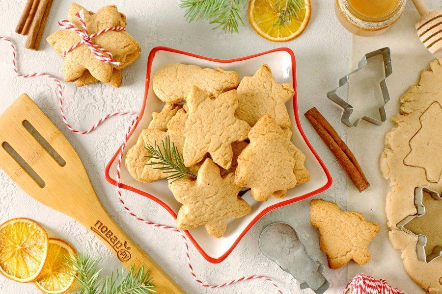 Топ-4 рецепта приготовления печенья на новый год и рождество