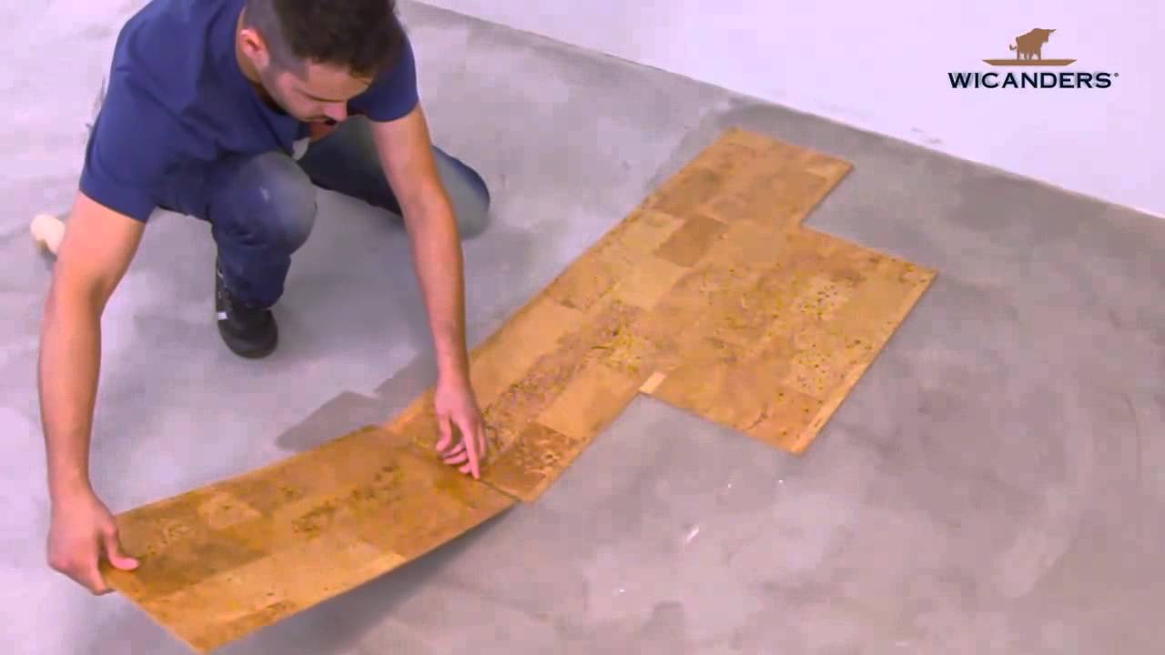 Укладка пробкового пола двумя разными способами и последующий уход за ним