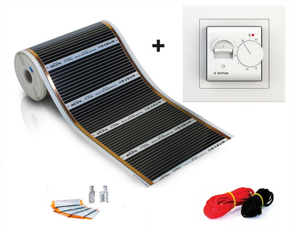 Инфракрасный теплый пол под ламинат - виды, характеристики, инструкция по монтажу