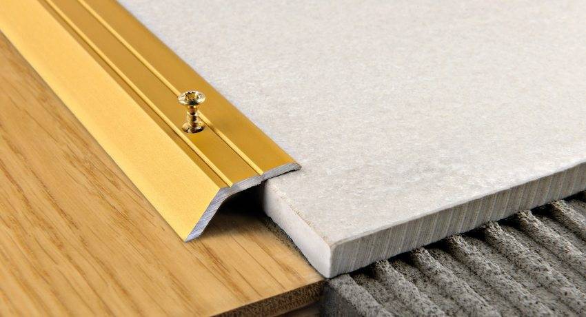 Металлические пороги для пола