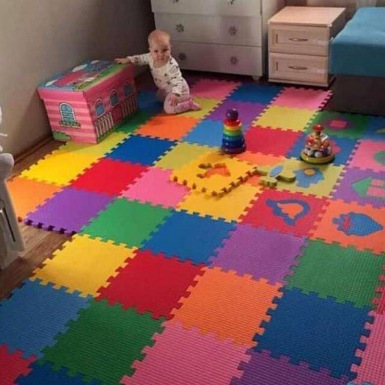 Выбираем напольное покрытие на пол детской комнаты