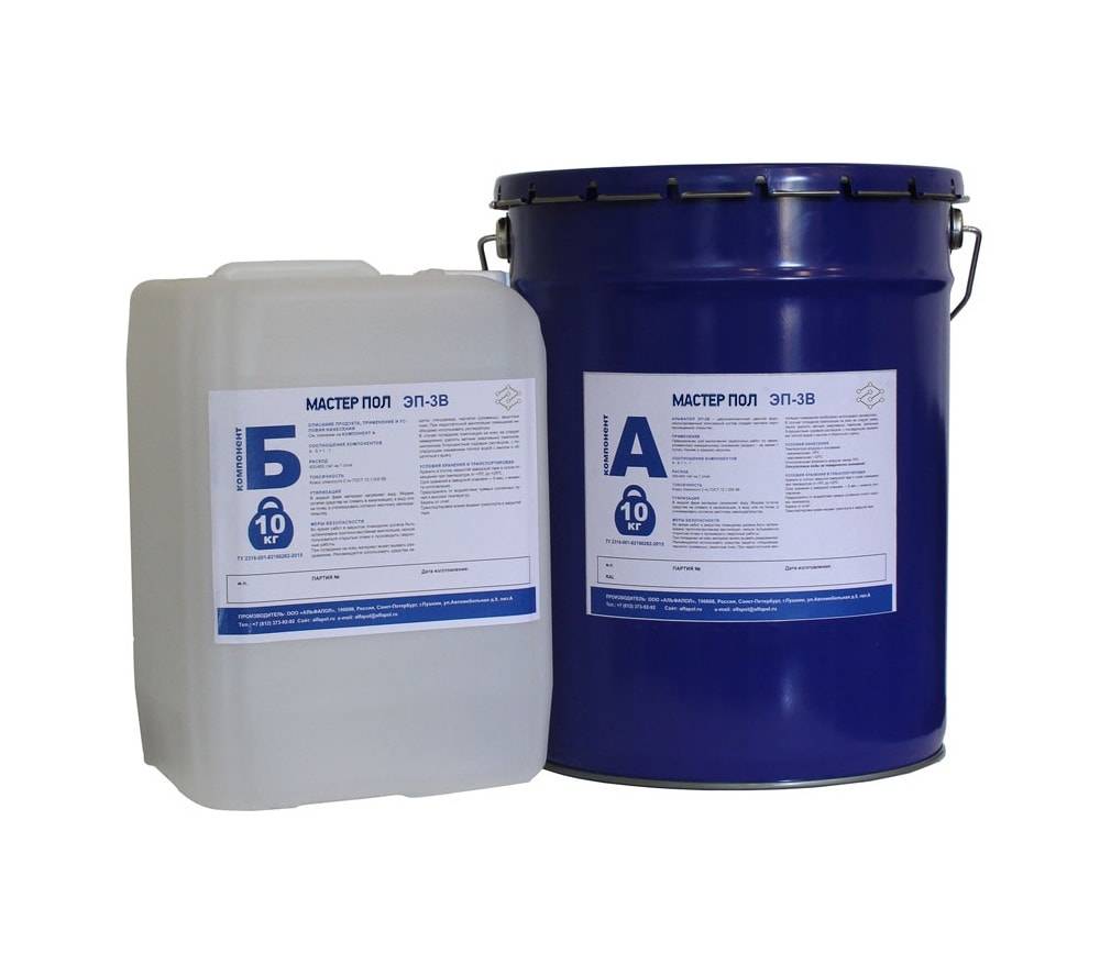 Эпоксидная краска для бетонного пола