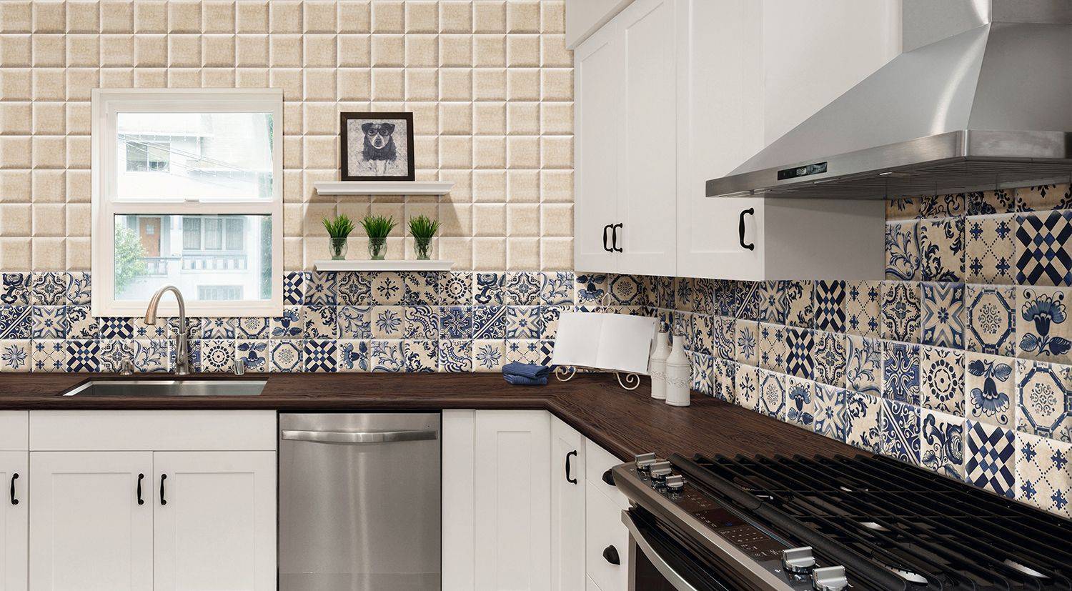 Подбираем плитку для кухни на фартук: нюансы обустройства и примеры оформления