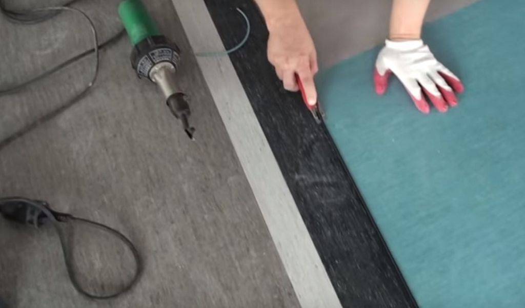 Сварка линолеума в домашних условиях: как сварить своими руками, полимерная фторопластовая лента, видео, фото
