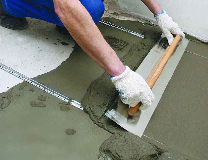 Готовые смеси для стяжки пола